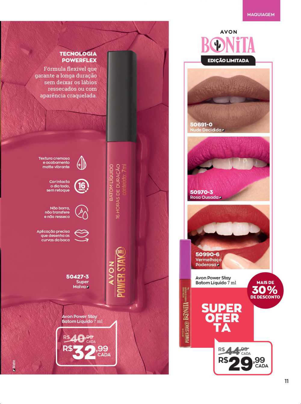 Catálogo Avon - Rouge Grupo (24 Páginas) | Item de Papelaria Avon Usado  72353956 | enjoei