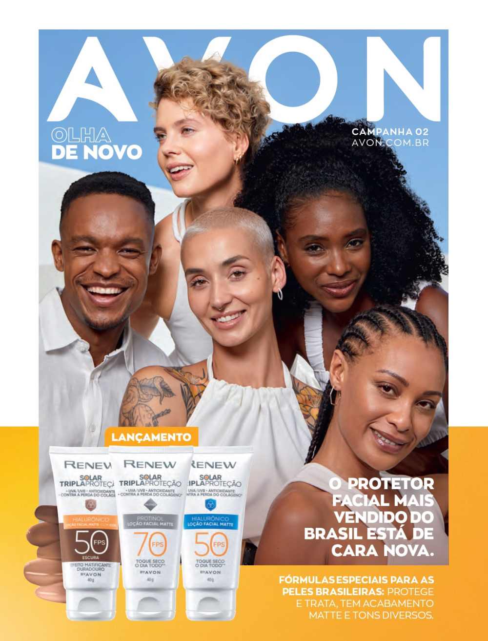 Folheto Avon Cosméticos - 02/2018