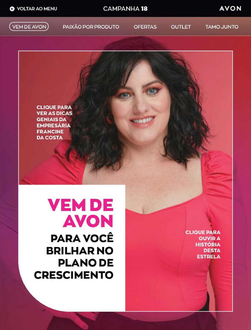 Avon com Você Campanha 18/2022