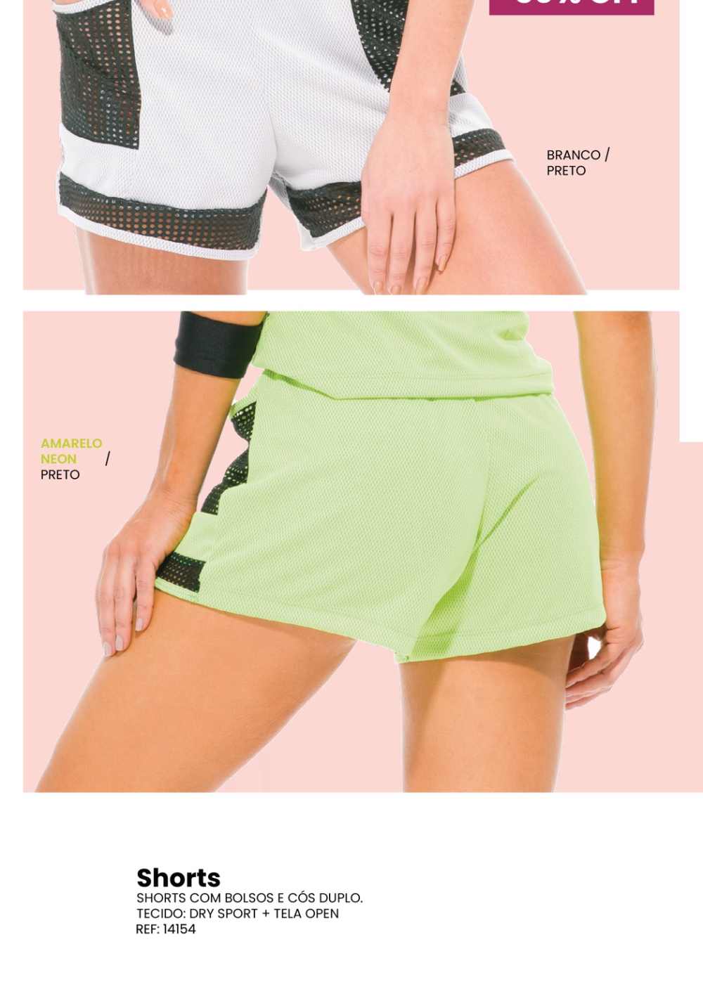 Women's Neon Shorts