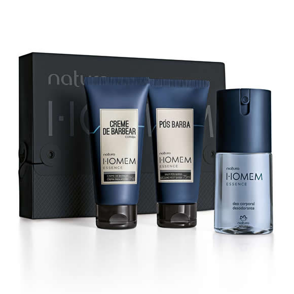 Presente Natura Homem Essence Barba BR Catálogos