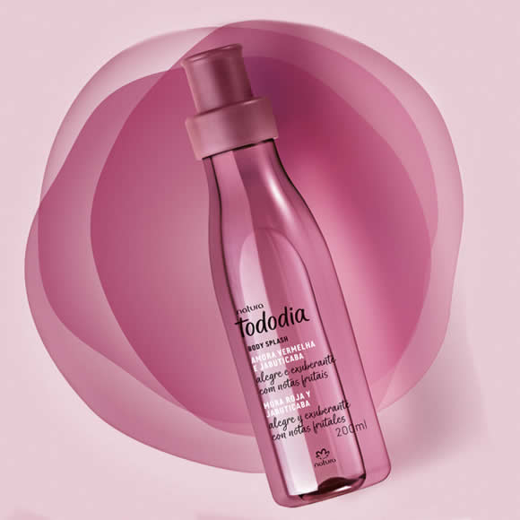 Tododia Amora Vermelha e Jabuticaba Body Splash Desodorante Colônia