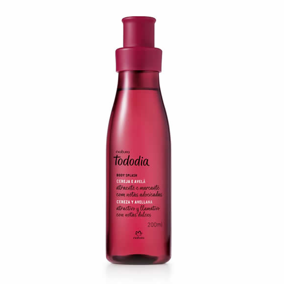 Tododia Cereja e Avelã Body Splash Desodorante Colônia